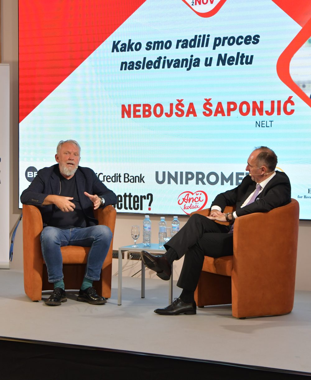 Đorđe Petrović u razgovoru sa Nebojšom Šaponjićem (Nelt Group) o procesu sukcesije i razvoju naredne generacije